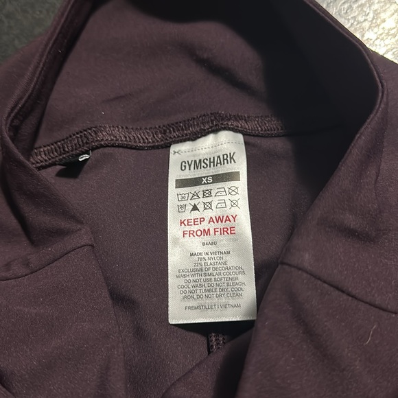 Gymshark leggings, plum brown - Picture 2 of 4